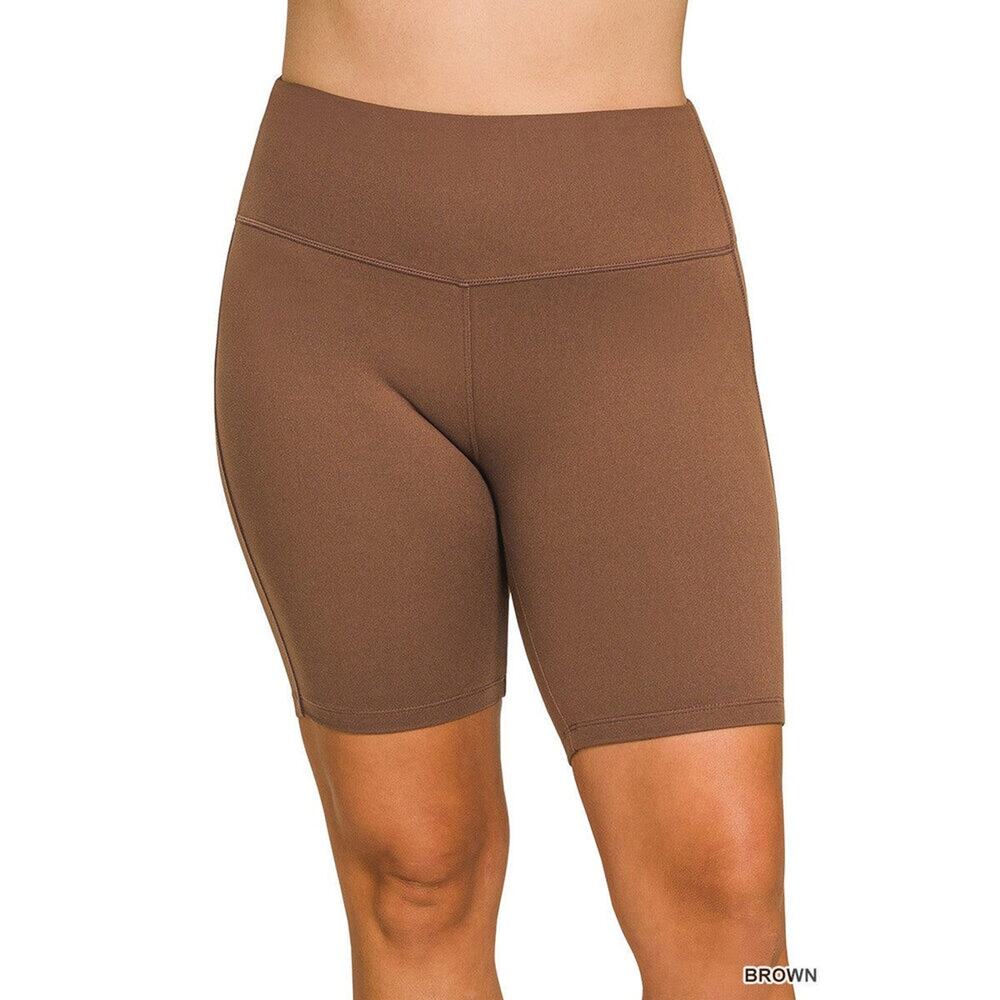 BB66 | BROWN BIKE SHORT